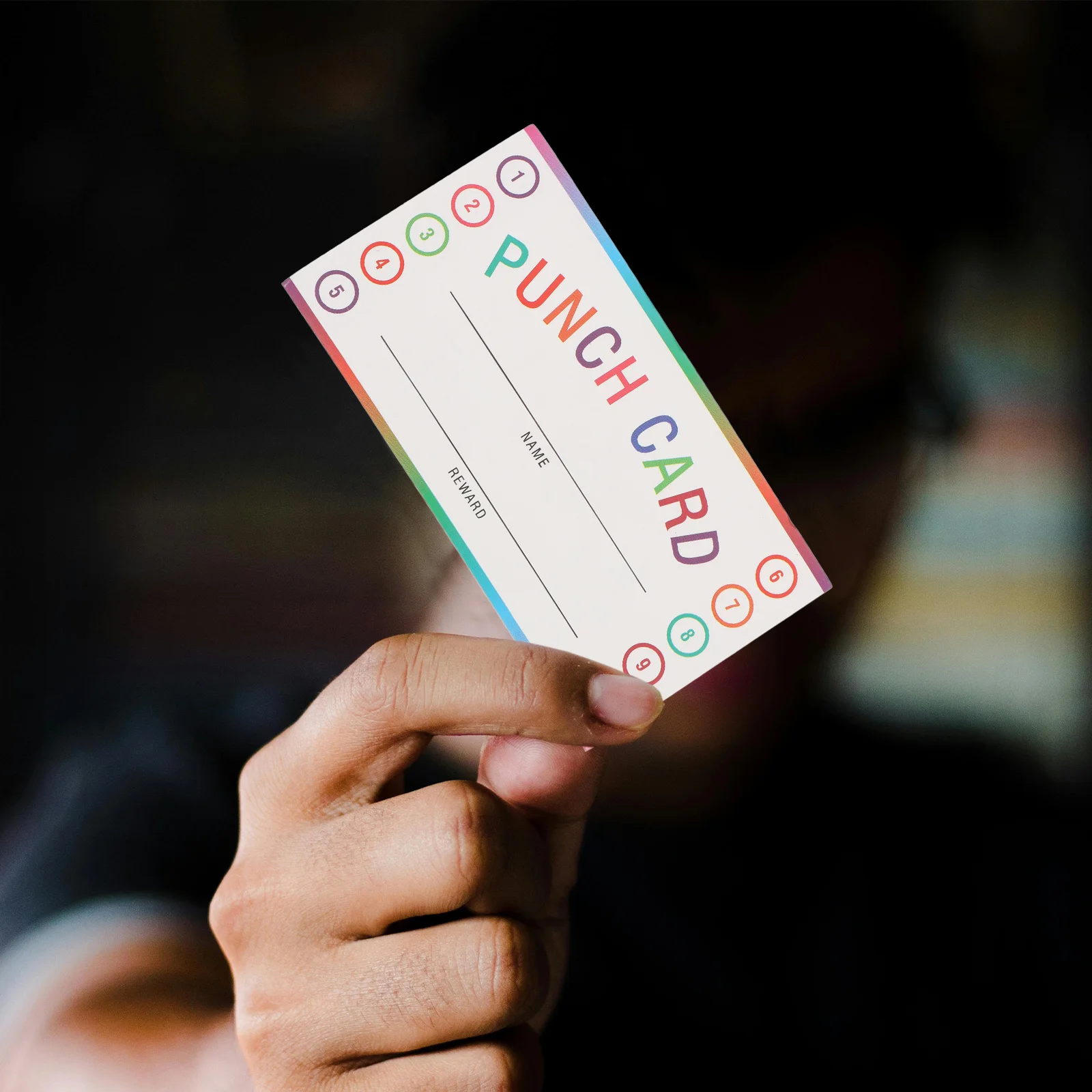 

50 Sheets Reward Punch Cards Behavior Incentive Cards for Students Teachers Classroom Motivation Positive Behavior