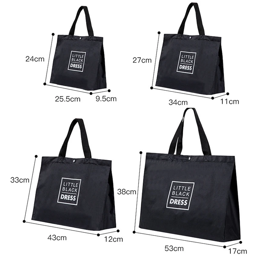 New 600D Double Thickened Oxford Shopping Bag Travel Clothes Accessories Holder Bag Portable Water-proof Storage Bag Water-proof