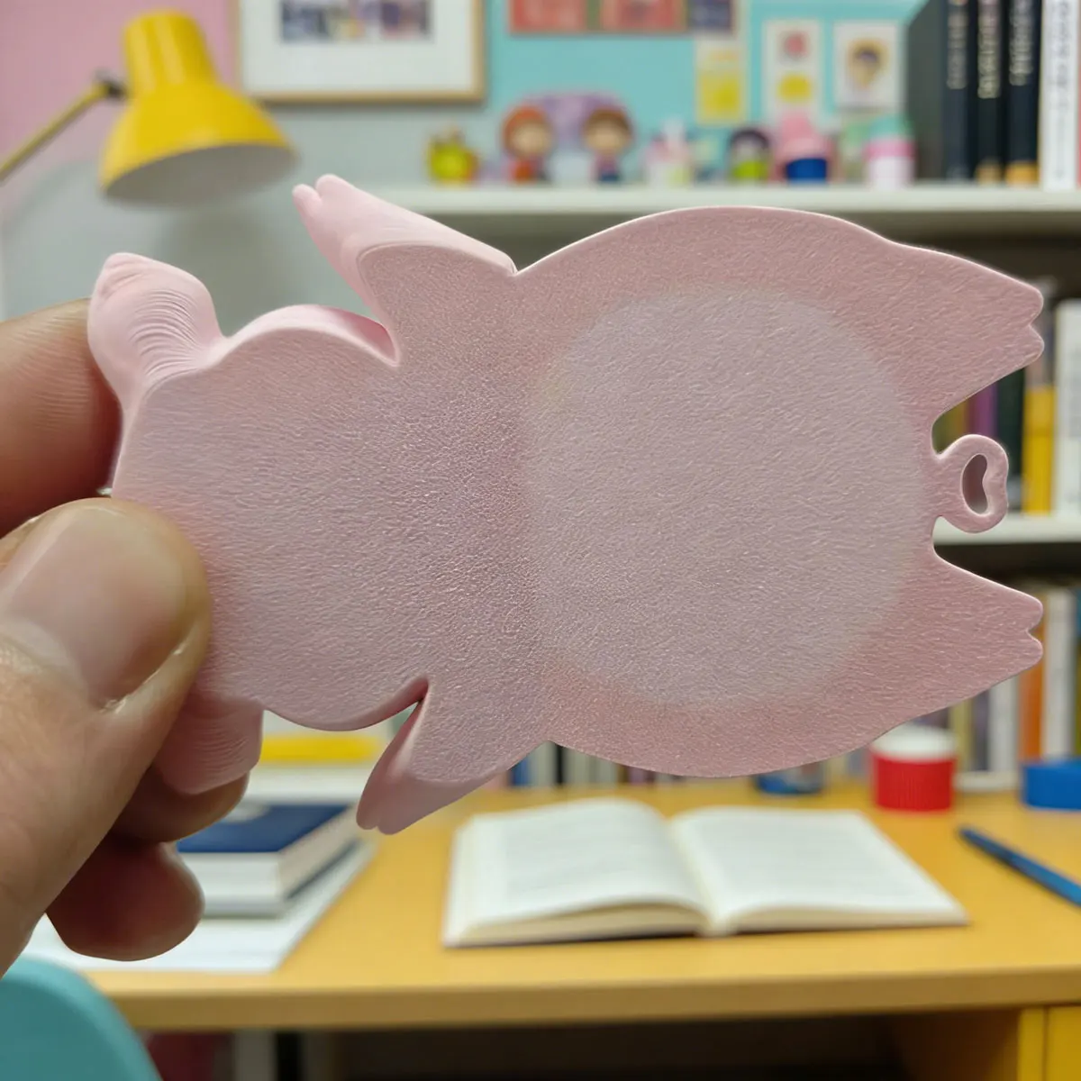 Exclusive New Product - Cute Little Pig Bookmark - Pink Quirky Tongue-Out Bookmark - Creative Cute Cartoon Page Holder - 1Pc