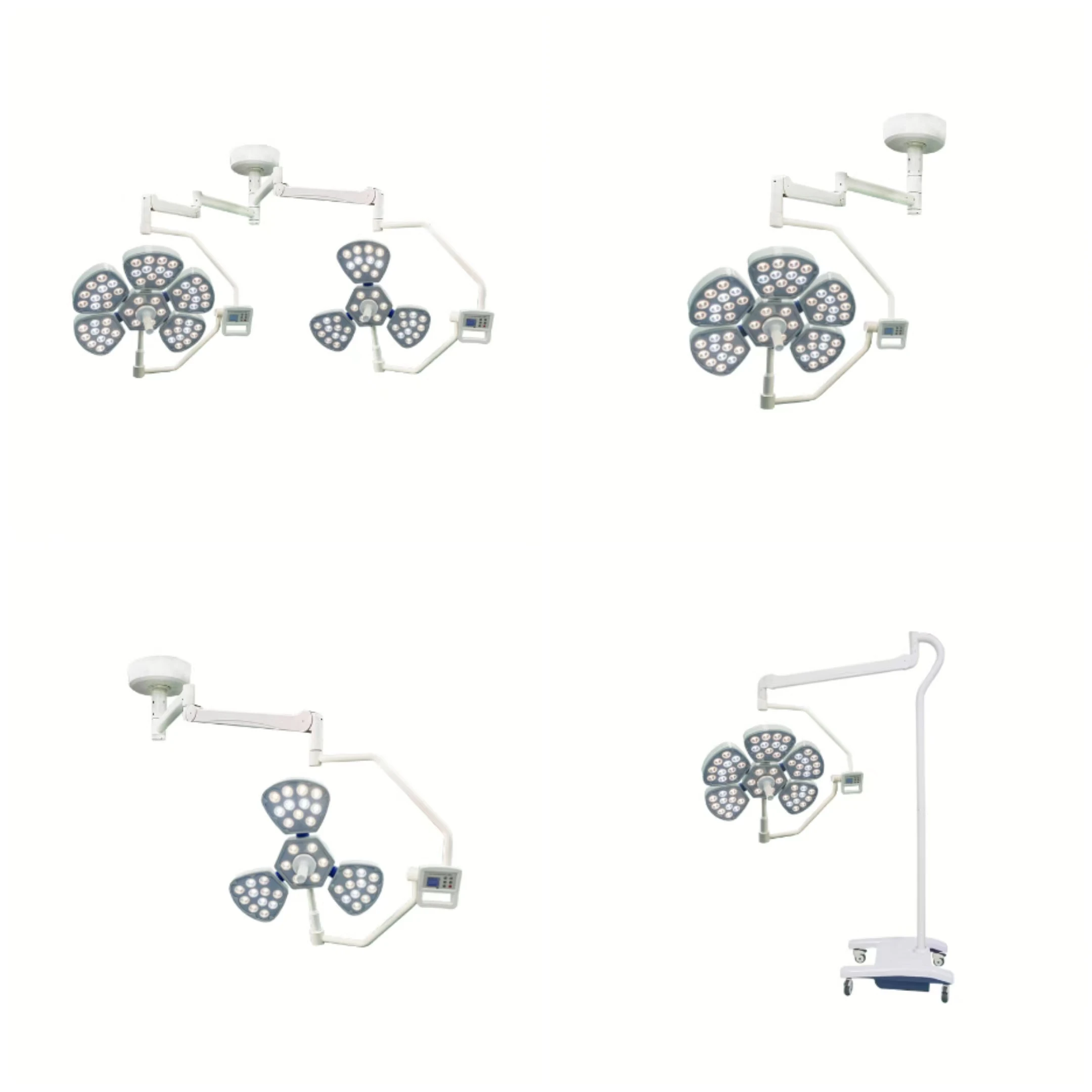 

Medical surgical light, operating room LED shadowless light, overall reflection, double head surgery