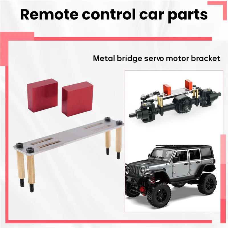 

Stable Performance-Metal Servo Fixed Mount Bracket Kit For MN D90 D91 D99S MN99S 1/12 RC Truck Car Upgrade Parts Accessories