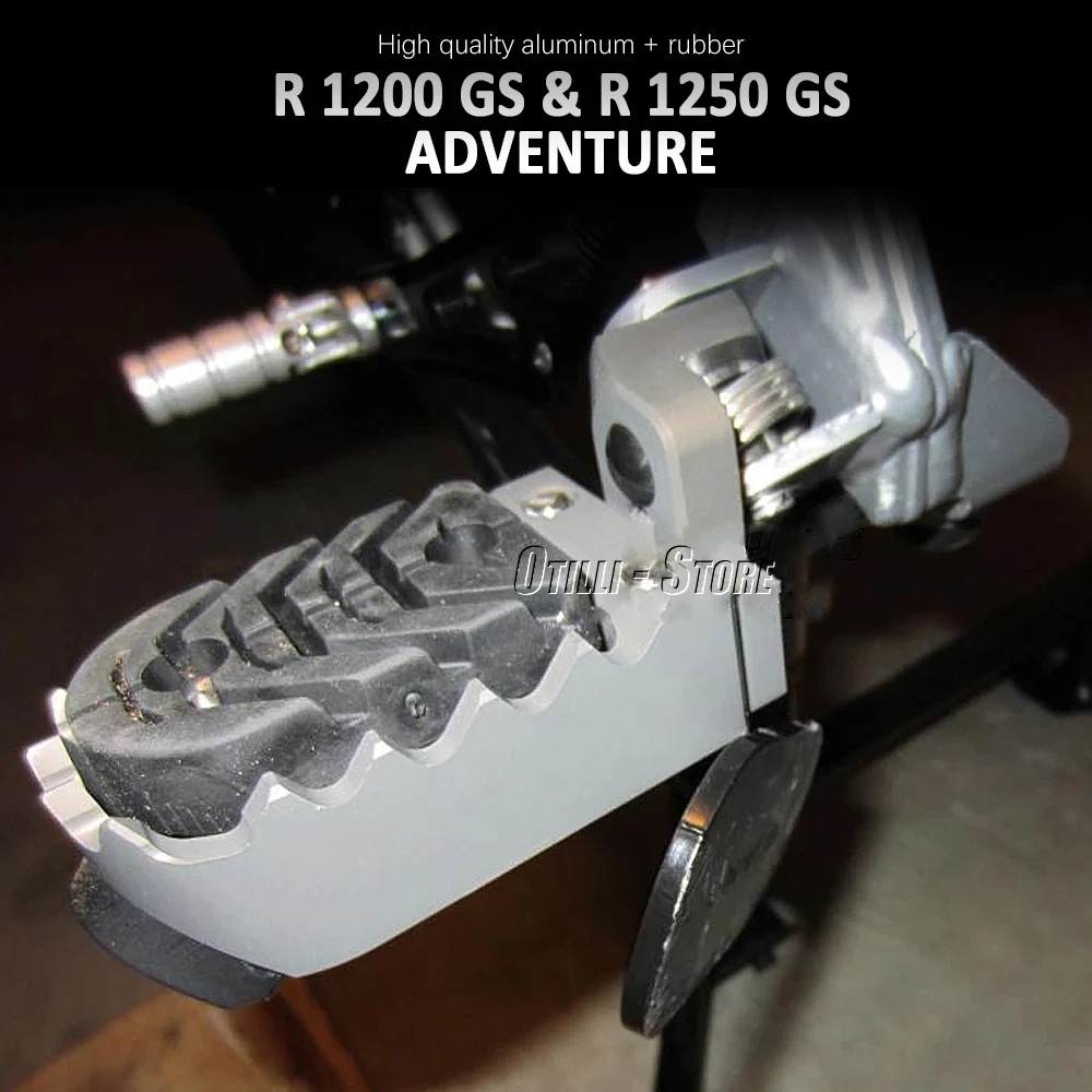 New R1250GS R1200GS Motorcycle Front Foot Pegs Adjustable Footrest Footpegs For BMW R 1200 GS ADV R 1250 GS Adventure ADVENTURE