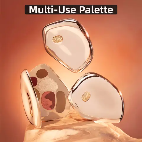 CATKIN Eyeshadow Blush Full Face Matte Shimmer Glitter High Pigmented Face Highlighter Shading Powder