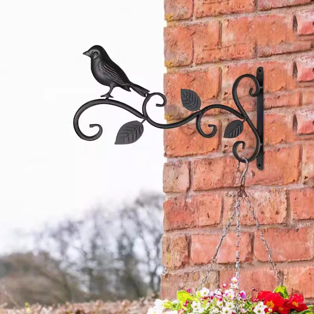 Wrought Iron Wall Mount Hangin - Woven Wall Basket recension och pris