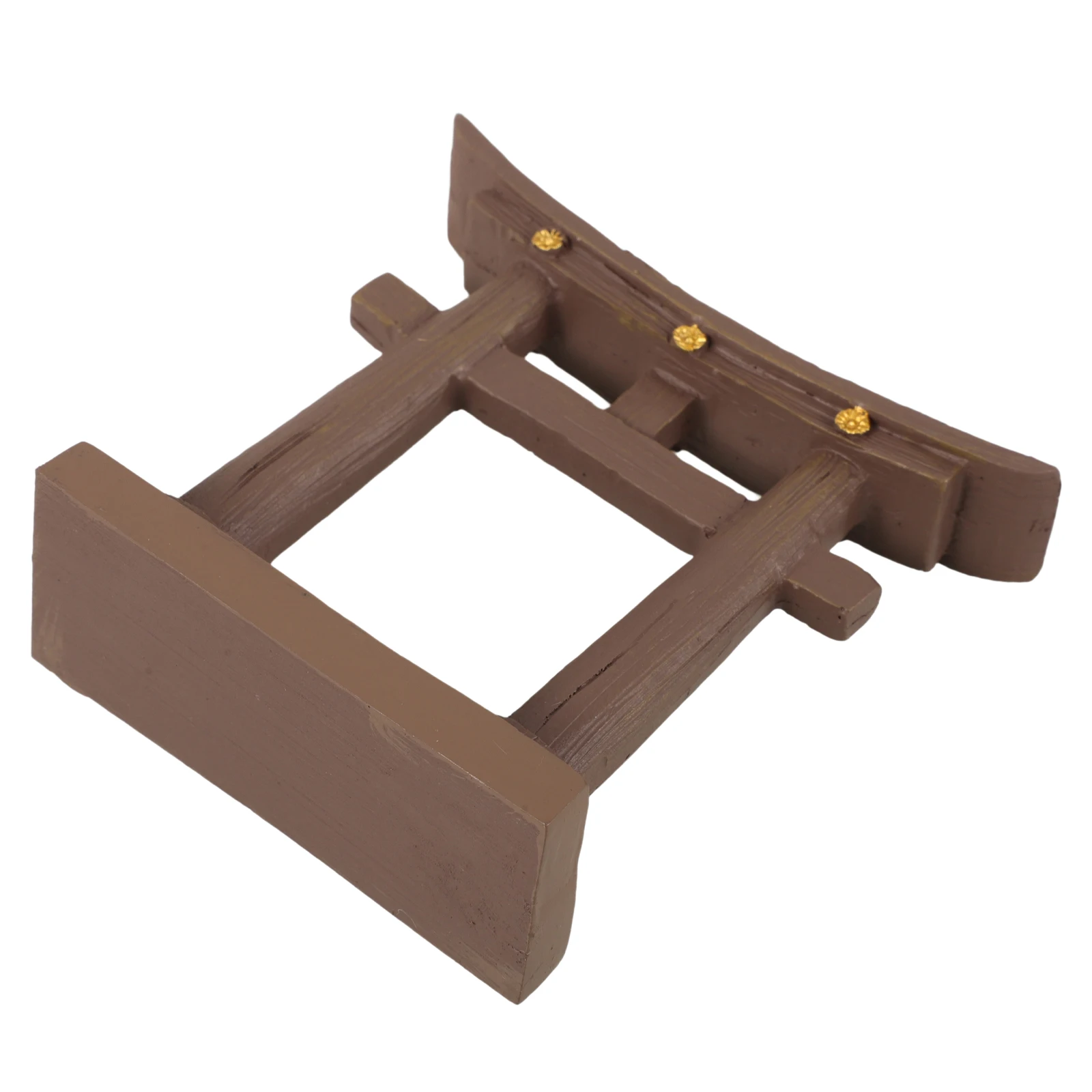 

Exquisite Miniature Japanese Gate Resin Architectural Ornament For Mini Garden Landscape Micro Scene Decor Bonsai