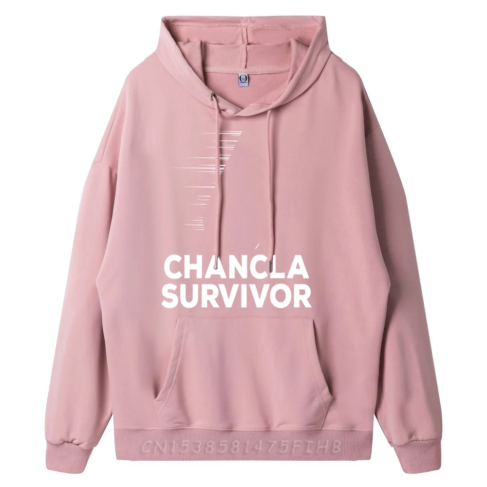Chancla Survivor Puerto Rico Funny Hoodies Loose Crewneck Casual Long Sleeve Youth Hoodies Normal Coats
