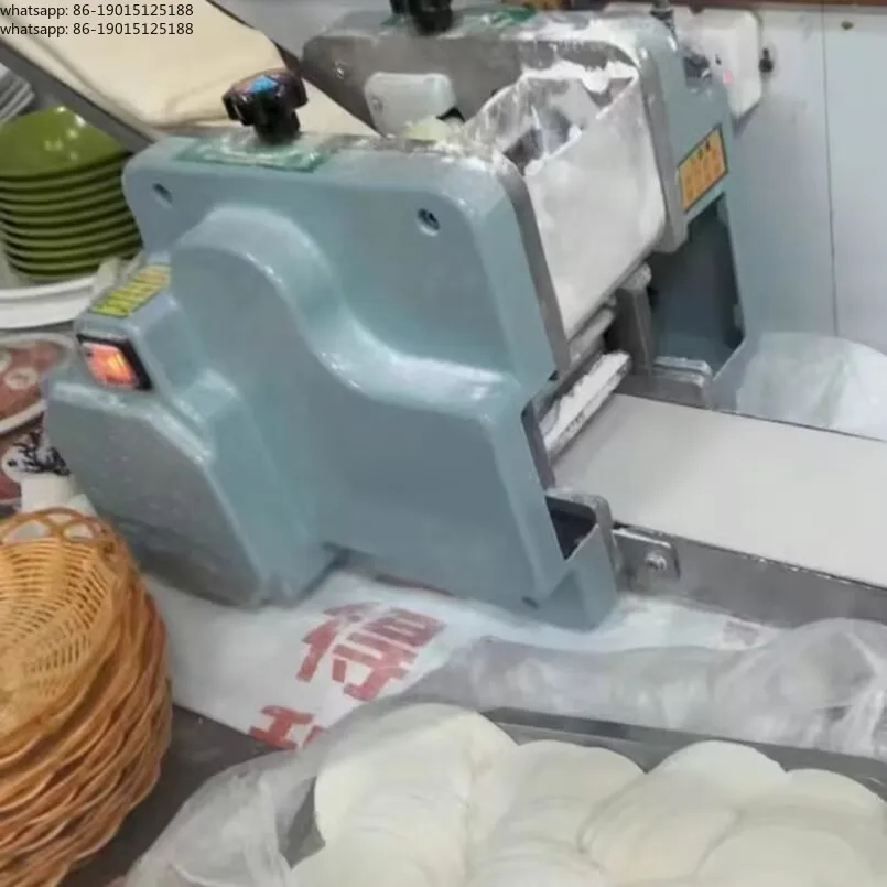 Dumpling Skin Machine Commercial Automatic Household Small Kitchen Equipments Wonton  Press Dough Rolling Maker