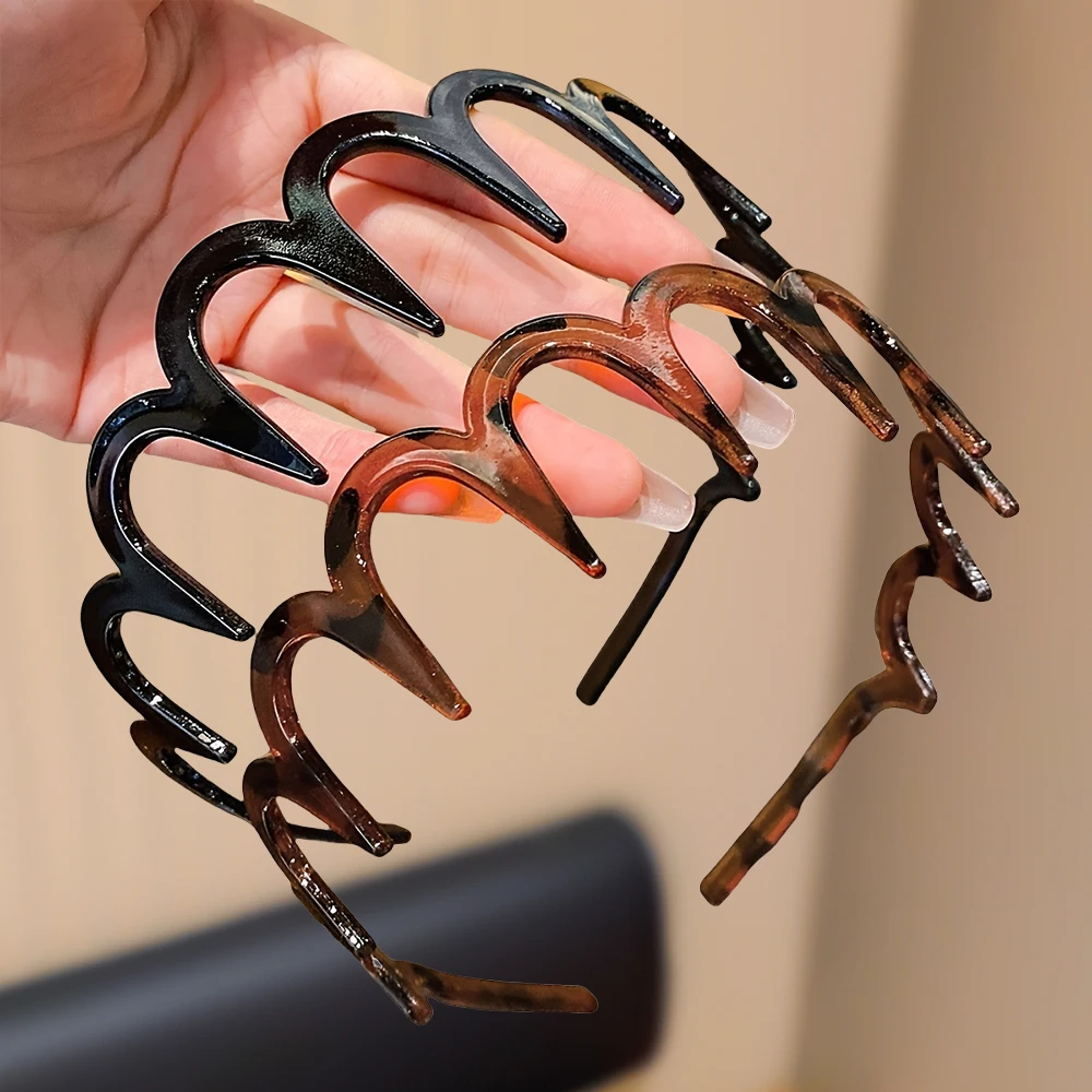 

2-Pack Simple Hair Bands in Multiple Colors Versatile Cute Girls' Hair Accessories Fashionable Women's Hair Decorations