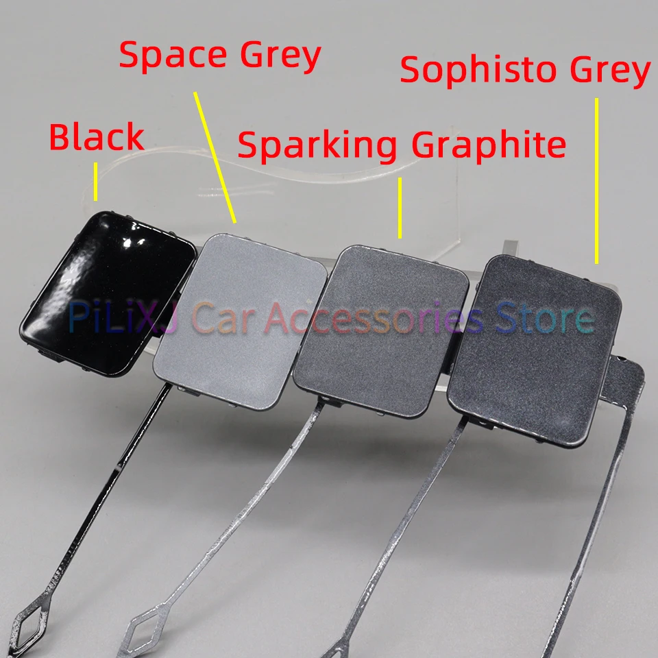 Front Bumper Towing Hook Cover Cap For BMW 2005-2008 E90 E91 318 320 325 330 High Quality Tow Garnish Trim Hitch Lid Painted