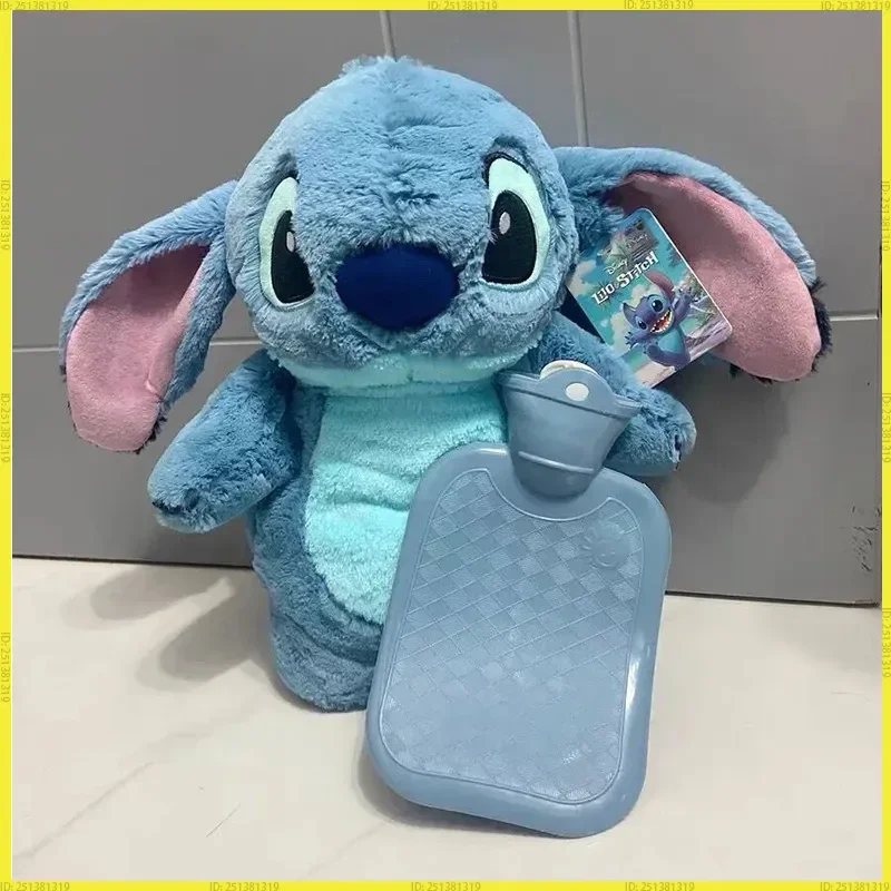 

Stitch Angel Lotso плюшевая теплая бутылка для рук, бутылки с горячей водой, кавайная мягкая зимняя портативная теплая ручная сумка, аниме-игрушки, рождественские подарки