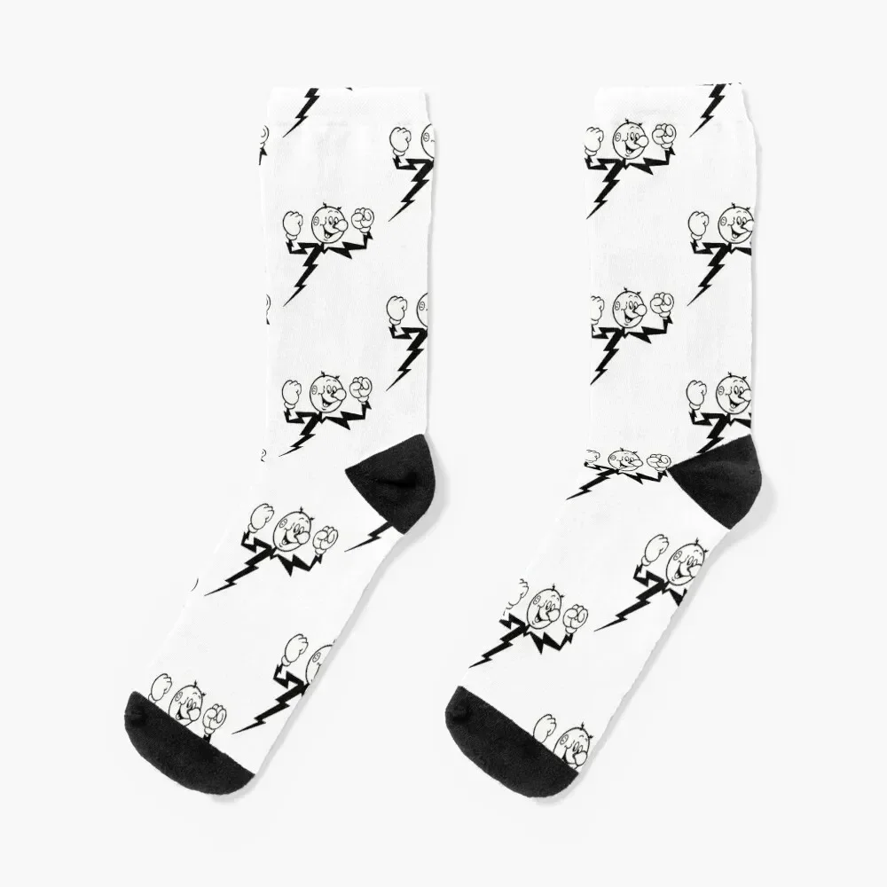 

Reddy Kilowatt, your electrical servant Socks Crossfit snow loose anti slip football Socks Ladies Men's