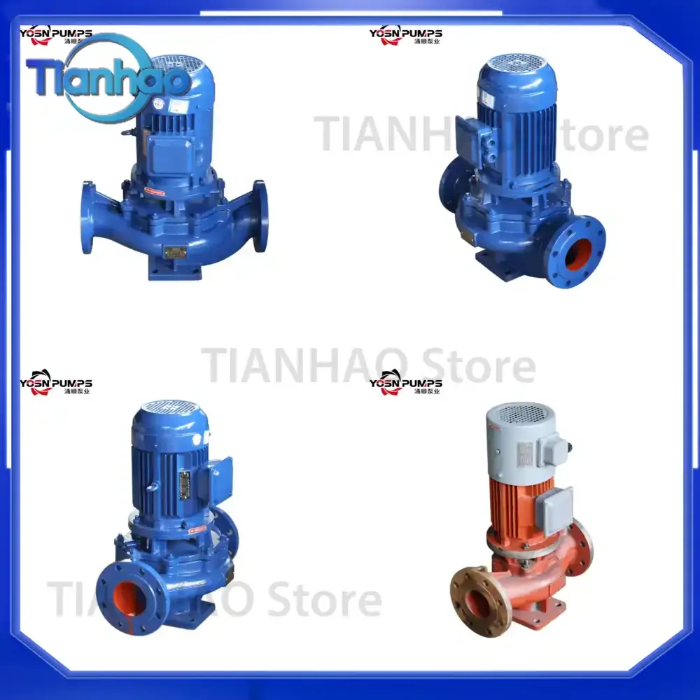 Vertical Centrifugal Booster Pipeline Pump for Landscape Irrigation with 32.5 m³/H Flow Rate 112.6 m Head and 30 kW Power