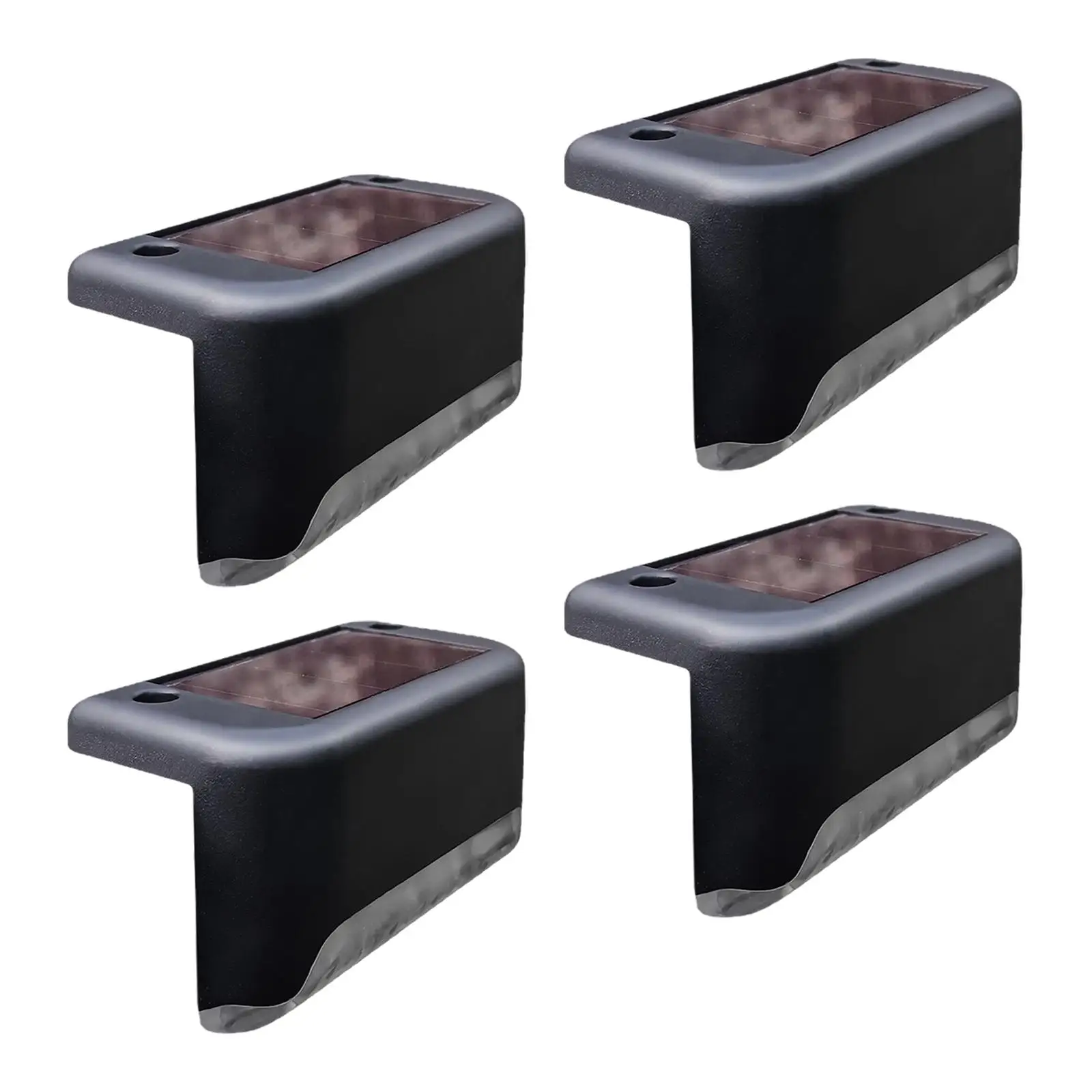 4 piezas LED luces de cubierta luces de cubierta IP55 impermeable LED Solar