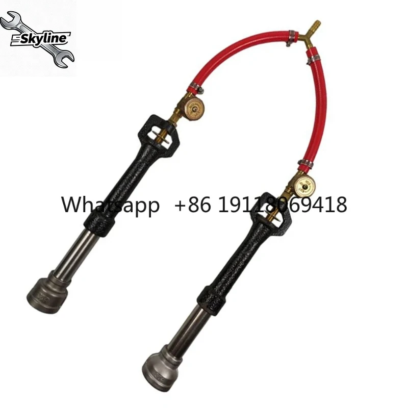 Dual Propane Gas Forge With Air Choke, High Temperature Metal Melting Furnace For Blacksmith Farrier Knife Making Casting Tools