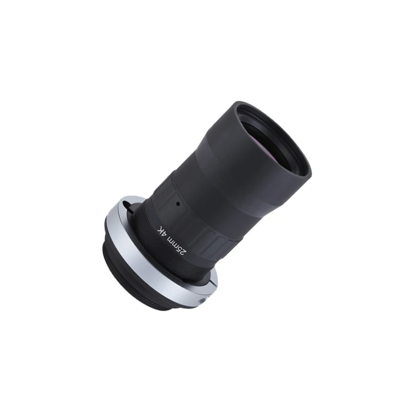 

Multiple Magnification Ranges 4K 25mm F4-22 0.015-0.175X Line Scan Industrial Lenses