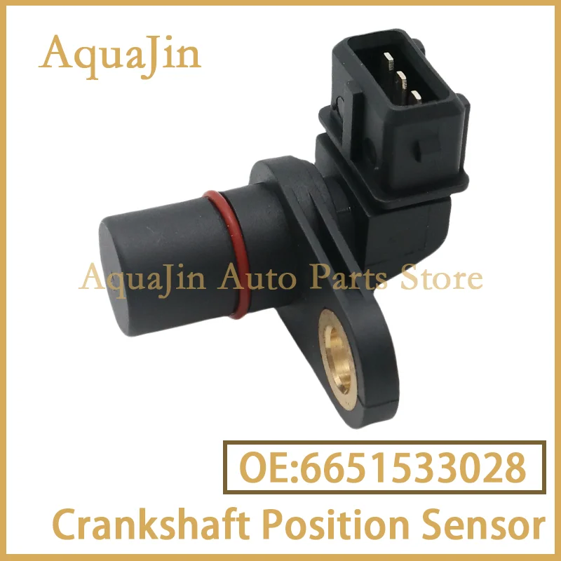 

6651533028 Crankshaft Position Sensor For SsangYong Actyon Sports Musso Korando Rexton Rodius Stavic Fits OE Auto Car Accessorie