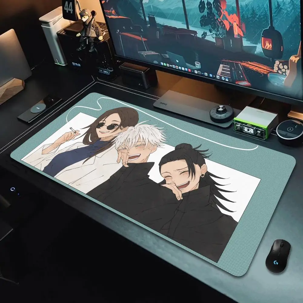 

Коврик для мыши в стиле аниме Jujutsu Kaisen, игровой аксессуар, офисная/игровая клавиатура/настольный коврик, специальный резиновый коврик для ноутбука/игровой мыши.