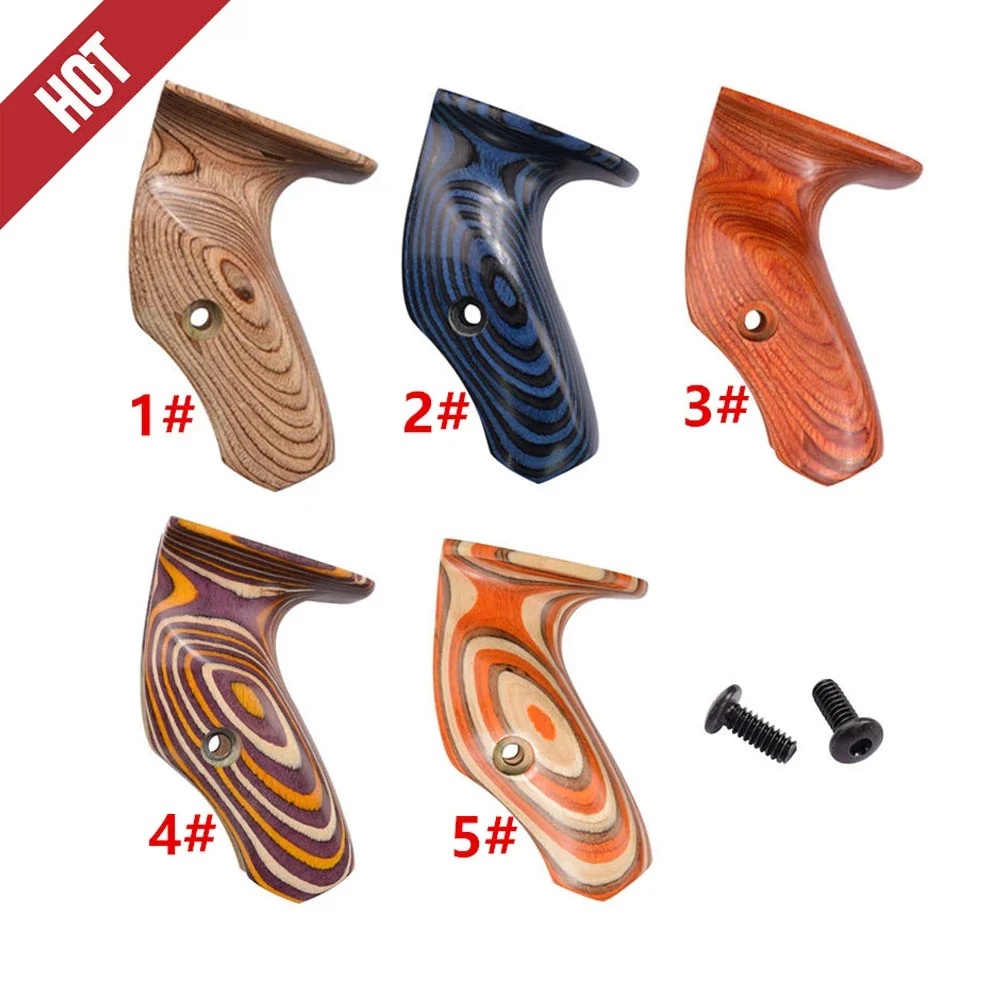 ELONG 5 Color Wood Wooden Grips for 17