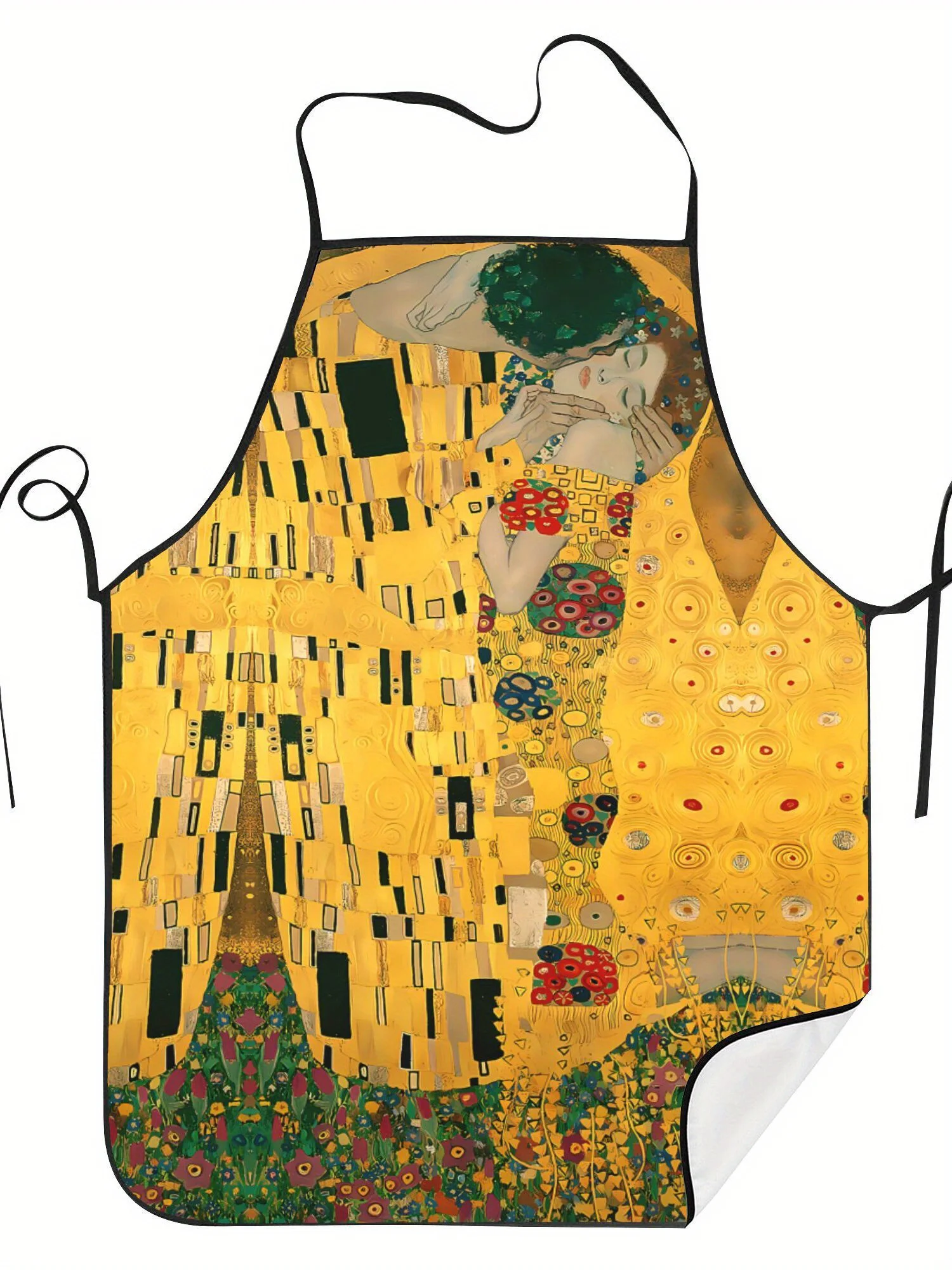 

Ретро креативный кухонный фартук Sesign с цветочным рисунком, фартук для мужчин и женщин, один размер, кухонные аксессуары