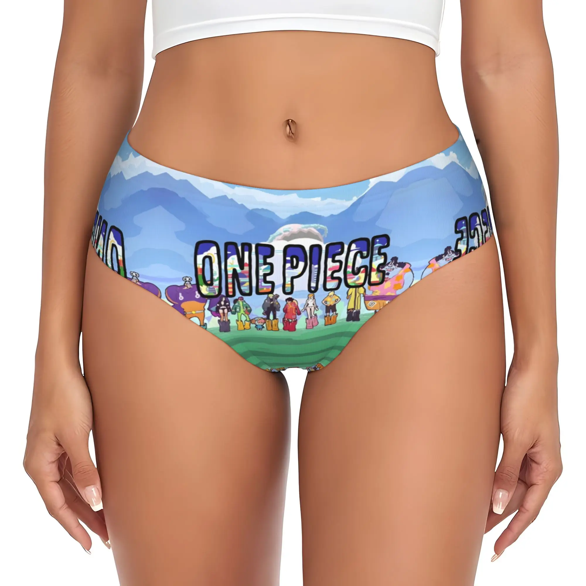 Custom Women One Pieces Panties Breathable Manga Briefs Underwear