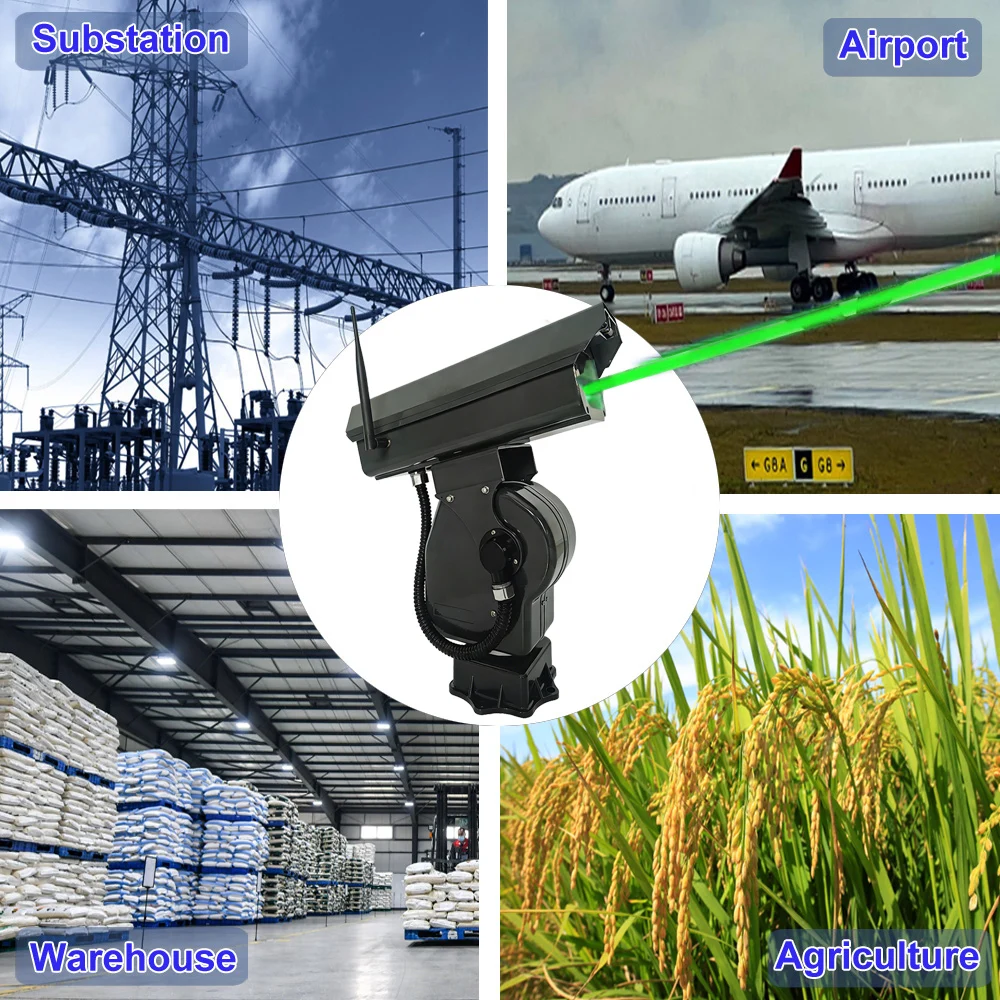 Powerful 2W Green Bird Repell - Precision Farming Smart Agriculture ulasan dan harga