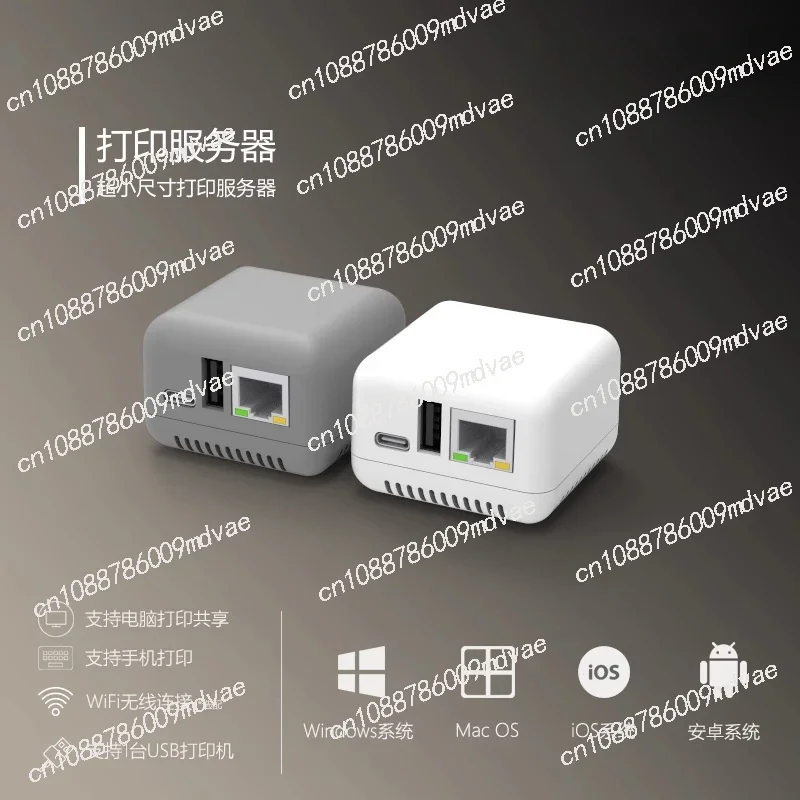 

NP330/Сетевой сервер печати/Мобильное устройство для совместного использования печати на складе