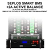 Version 3.0 DIY Kits 48V 280ah LiFePO4 Batteriegehäuse 51,2V Box Seplos 16S BMS Smart Active Balance Equalizer 2A für Solarenergie 3