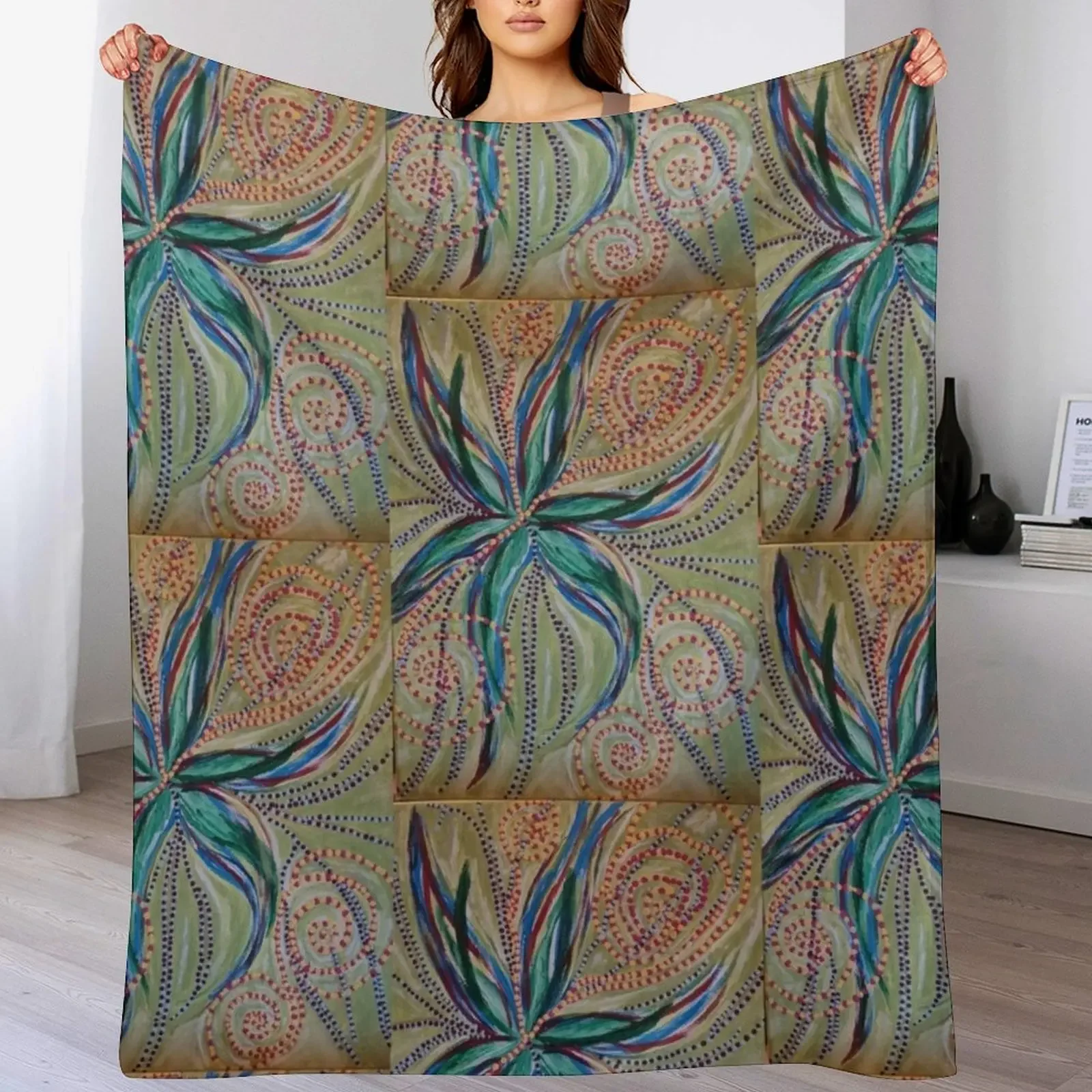 

mint Throw Blanket Thermal Stuffeds Beautifuls Blankets