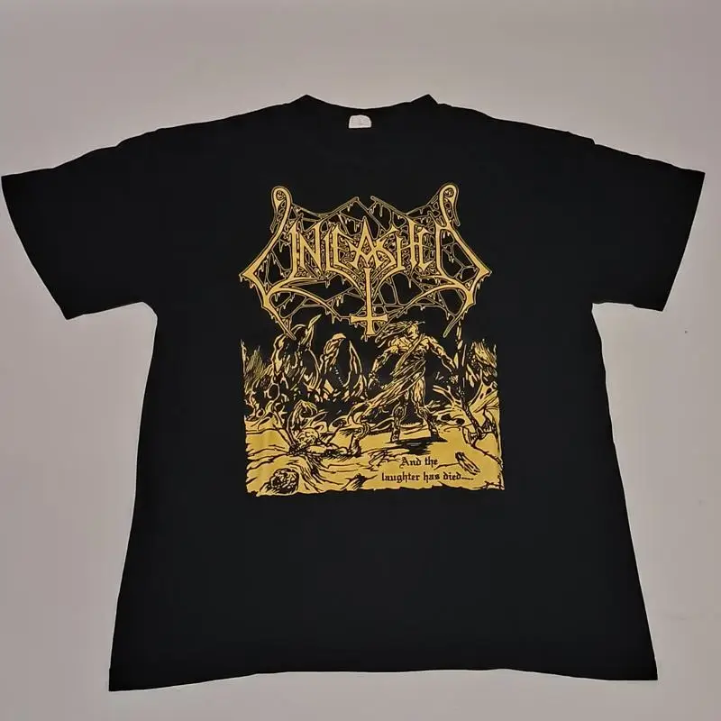 Unleashed Äì And The Laughter Has Died official swedish death metal T Shirt 2016