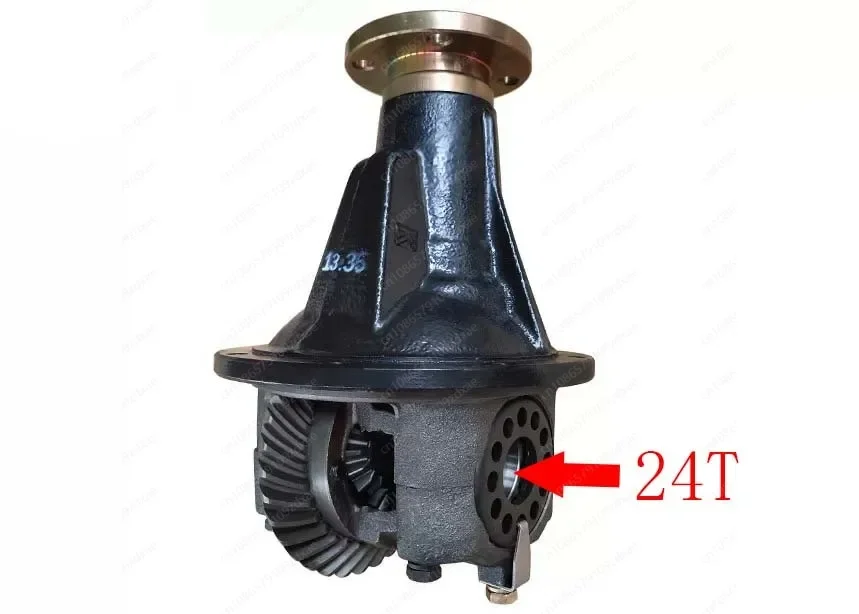 Small Truck Rear Differential With High Torque For Loader Three Wheel Tricycle