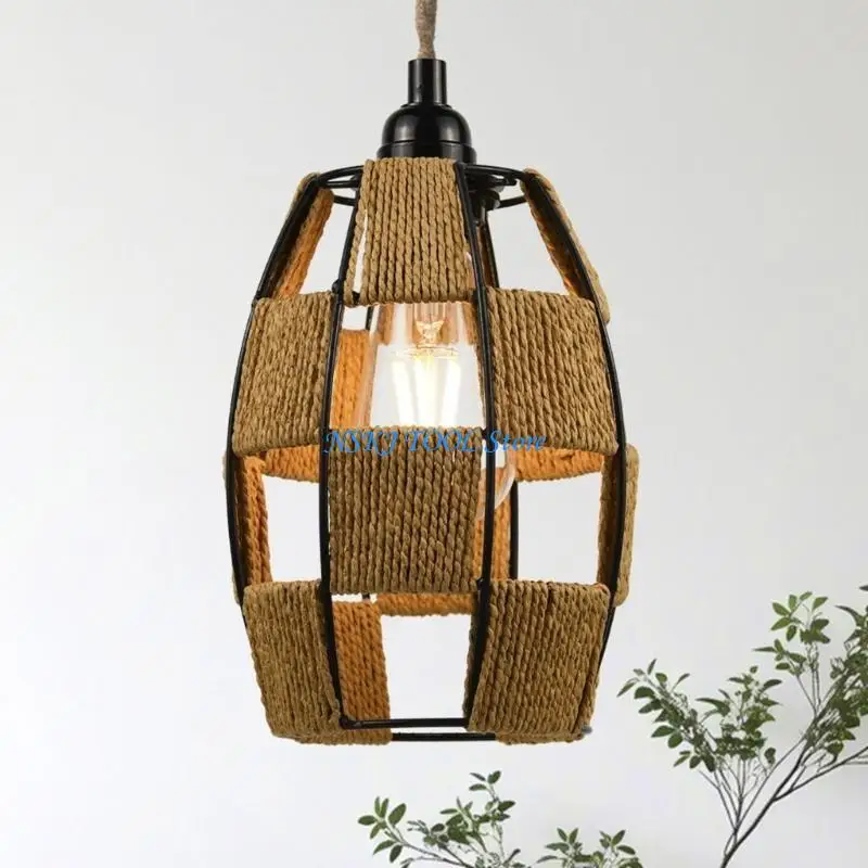 

L8RC Practical Rattan Lampshades Suitable for Elevating Home or Commercial Spaces