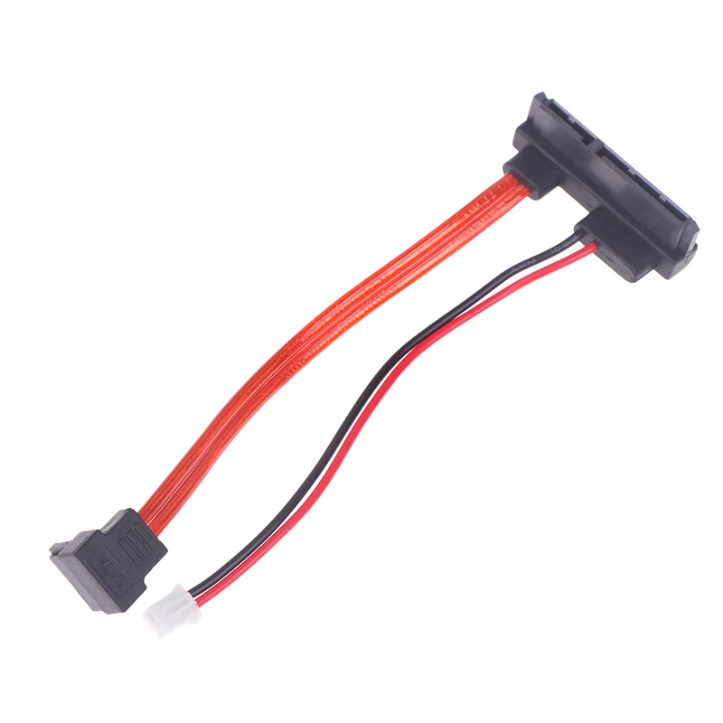 1 PCS SATA To IDE Hard Drive Power Adapter Cable 90 Degree Angle 22P 7+15Pin 13cm SATA Hard Drive Cable Data Cable