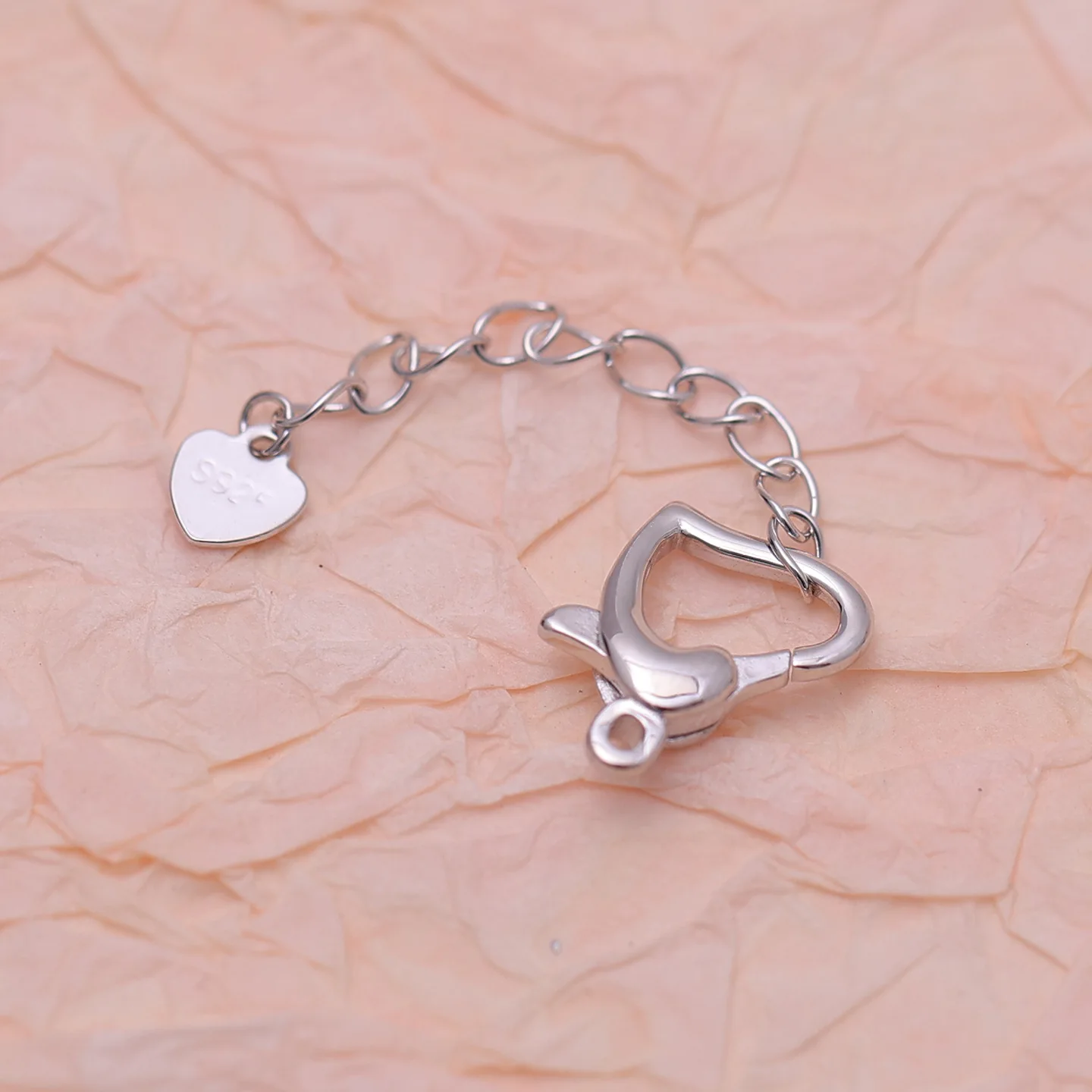 Wholesale S925 Sterling Silver Necklace Bracelet Clasps and Hooks Jewelry Accessory Parts Settings for 5-12mm Pearls 10pcs/lot