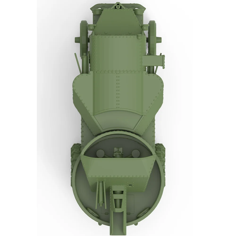 SSMODEL SS373 1/350 1/700 1/200 1/144 Empire ruso Garford-Putilov coche blindado modelo militar Kit miniatura estático