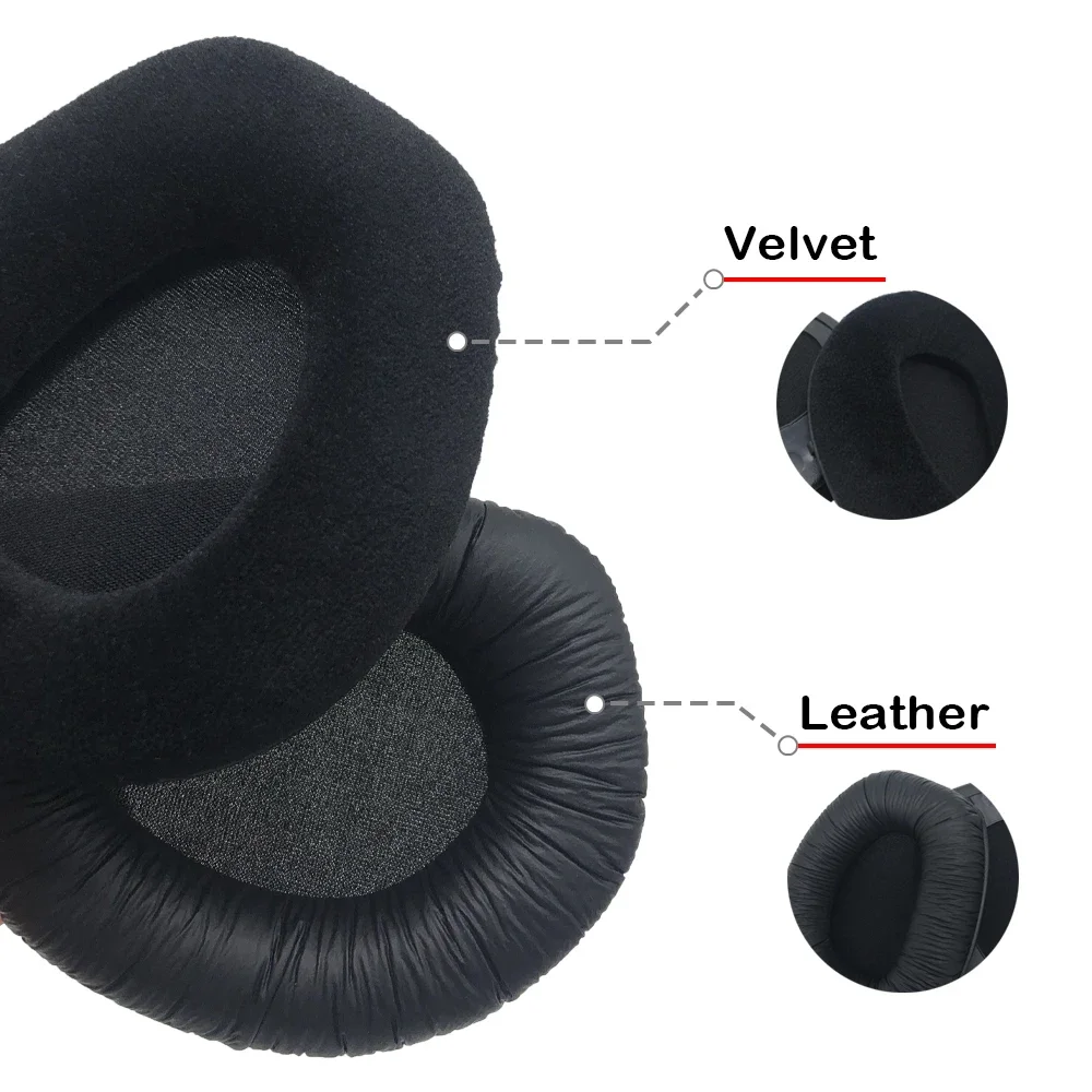 สําหรับ Sennheiser RS165 RS175 RS185 RS195 HDR165 HDR175 HDR185 HDR195 แผ่นรองหูฟังหูฟังแผ่นรองหูฟัง Earmuff ฝาครอบ