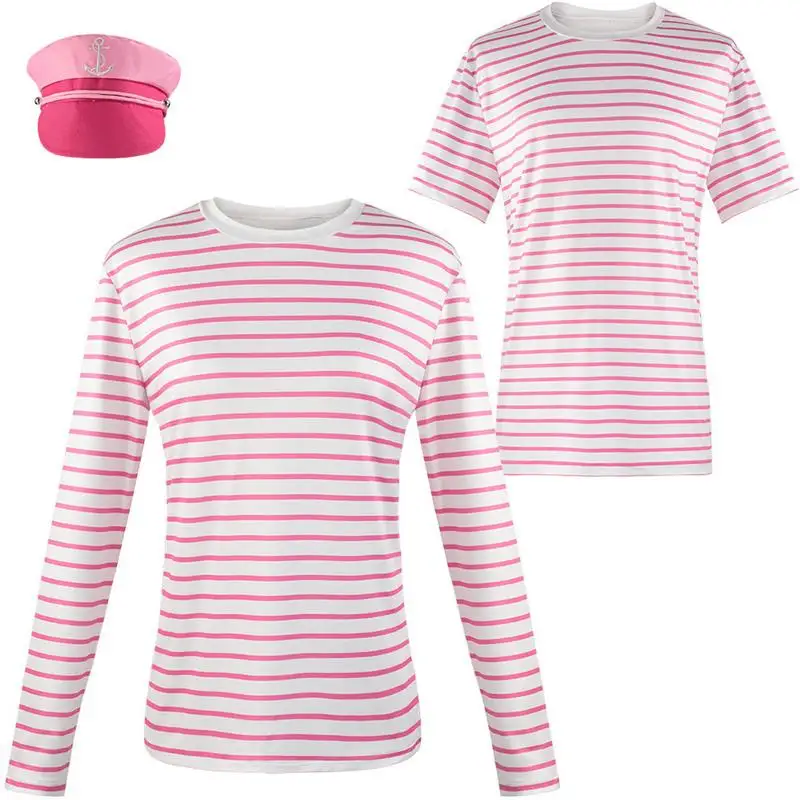

Pink Striped Movie Cosplay Costume Unisex Performance Suit Stage Costume Traditional Chinese Clothing Women's Fashion