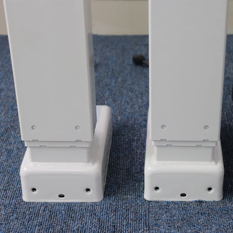 Frame Electrical Adjustable Table Standing Desk Legs Double Motor 800N Electric Lifting Column