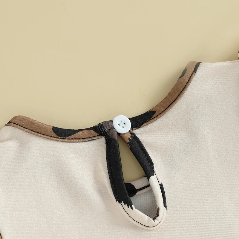 Pagliaccetti per neonate Wild Goose/Patra Ricamo Doppio fiocco Bowknot Girocollo Manica a mosca Tute per neonati carine Tute