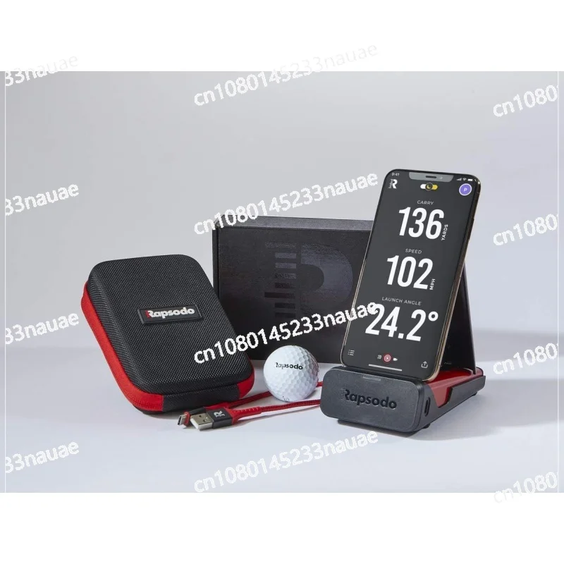 Rapsodo Mobile Launch Monitor for Golf Indoor and Outdoor Use with GPS Satellite View and Professional Level Accuracy