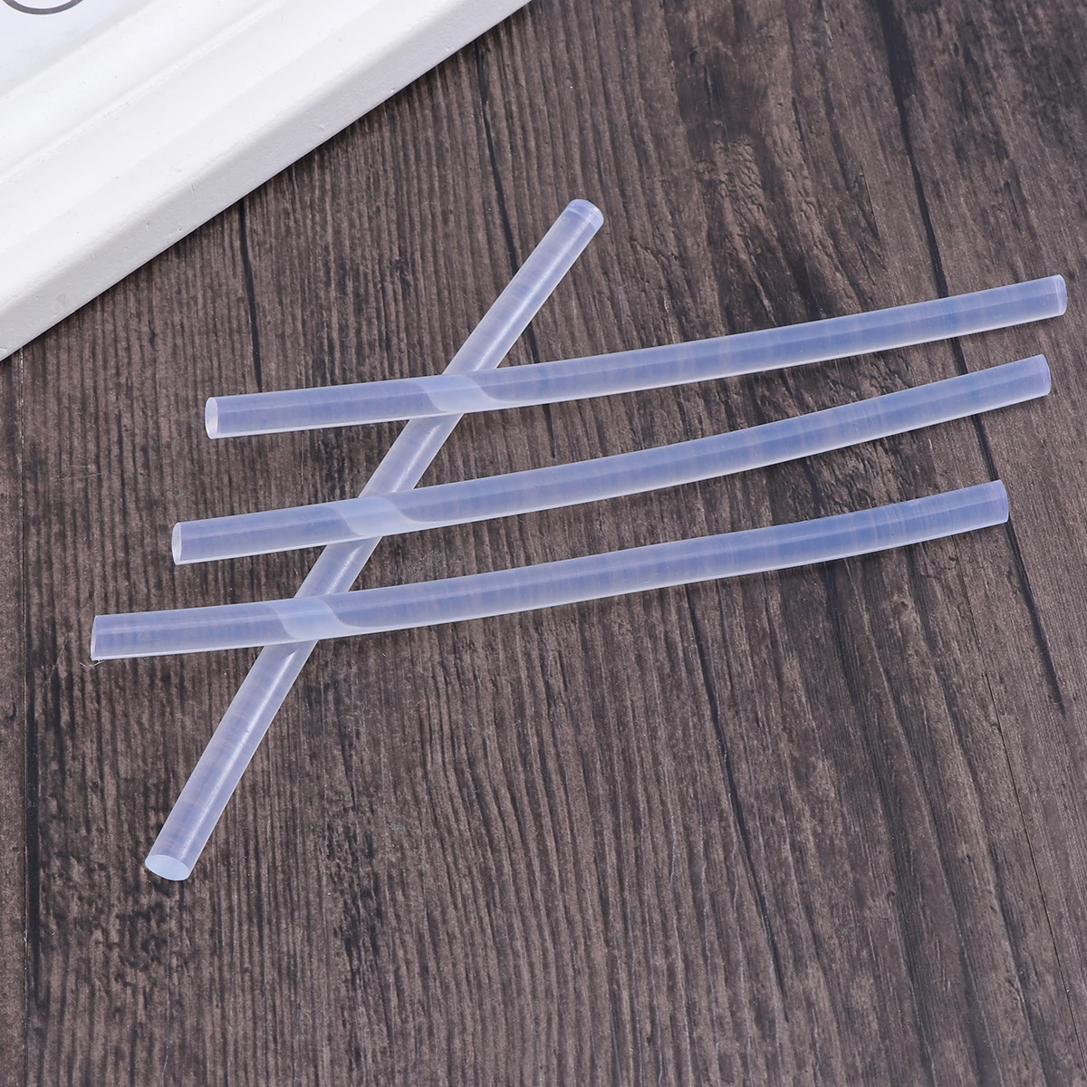 

10pcs 7X150Mm Hot Melt Glue White Transparent Strong Adhesive Odor-Free For Wood Metal Glass Diy Craft Repair Handmade