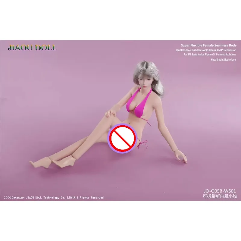 

1/6 Comic Body Female Super-Flexible Sexy Asia Lan Small Breast Bust Detachable Foot Seamless Bodies Suntan/Pale/Normal/Pink/Tan