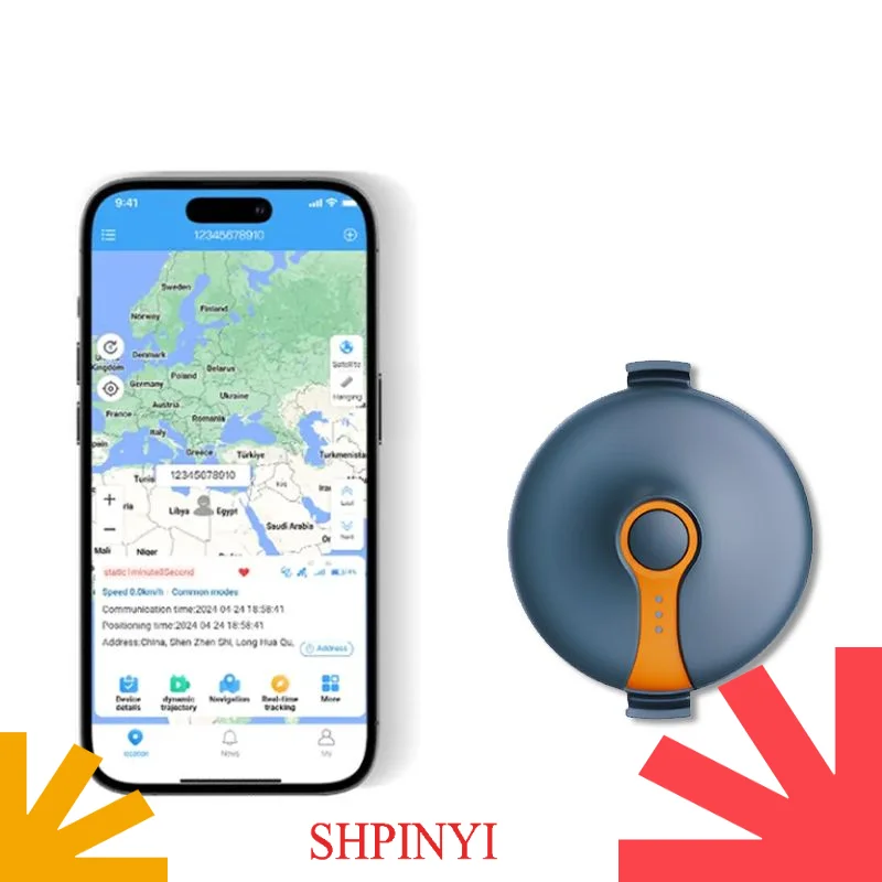 Mini C5 Handheld GPS Pet Tracker met 4G-netwerk en LBS-positionering IOS/Android-apps 1 jaar garantie WiFi en Beidou-modus