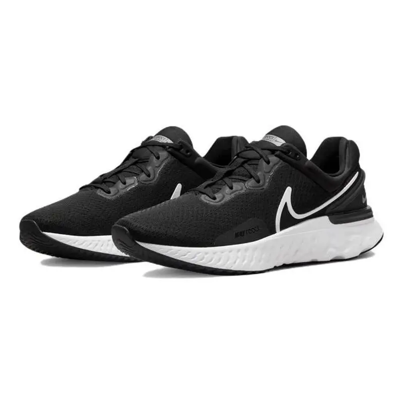 Nike Nike React Miler 3 Black White Sneakers shoes DD0490-001