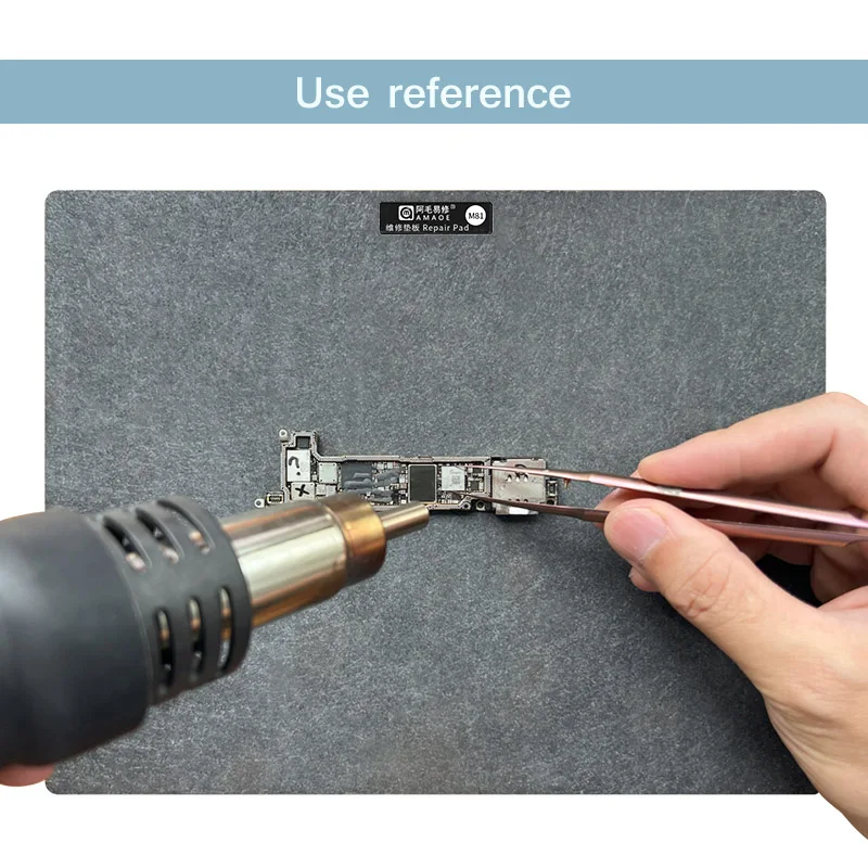 Amaoe M80 M81 tappetino di riparazione tappetino resistente al calore per la manutenzione della scheda madre del telefono colla per Chip rimuovere