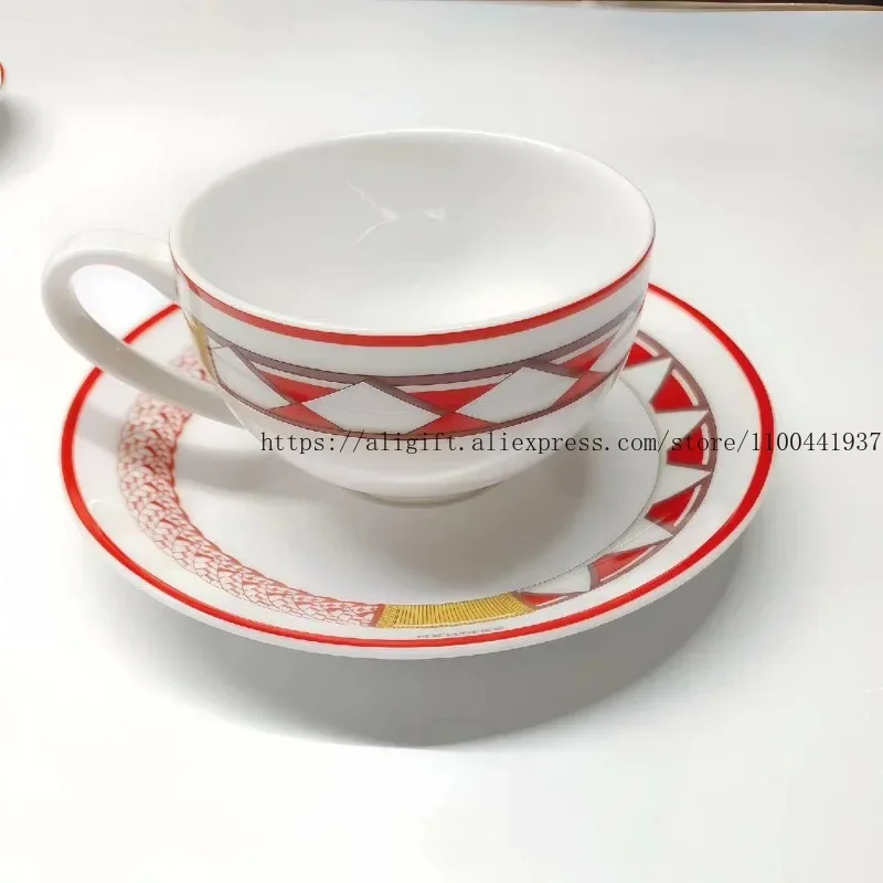 Bone China Family High-End Bone China Coffee Cup Set Afternoon Tea Cup Friend's Wedding And Housemoving Gift - view 3