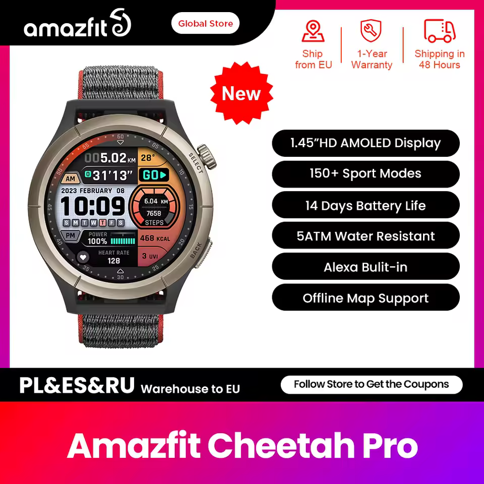 Amazfit Cheetah Pro 