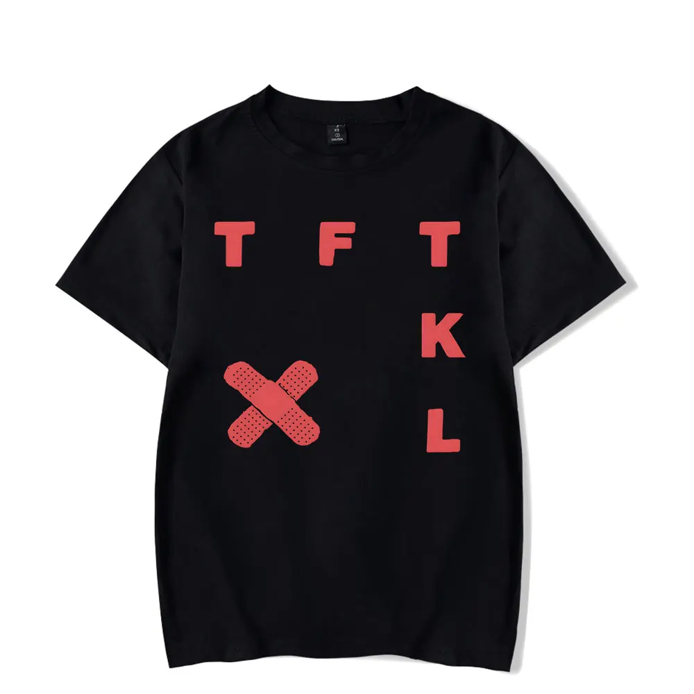 The Kid Laroi TFTKL Short Sleeve Tee Women Men Crewneck Fashion T-shirt Unisex Tops