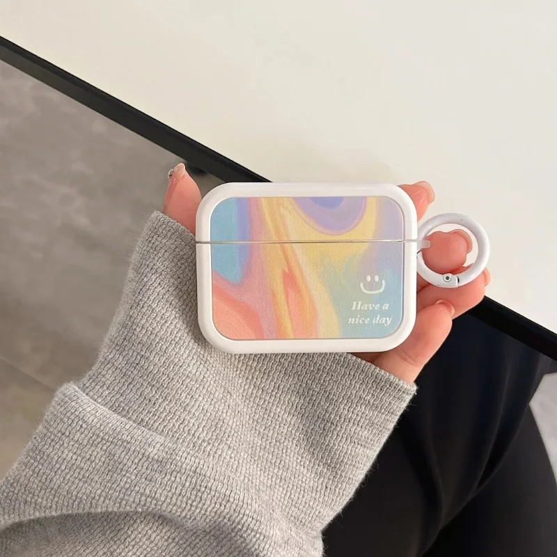 

Case For Apple AirPods 4 3 2 1 Wireless Bluetooth Earphone with Ring Holder Fundas Earpods Hard Cover For AirPods Pro 2 Cases