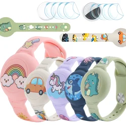 Bracelet Airtag pour enfants, collier, bracelet confortable, étiquette aérienne sécurisée, collier pour enfants, bracelet de montre AirTag pour adultes et enfants