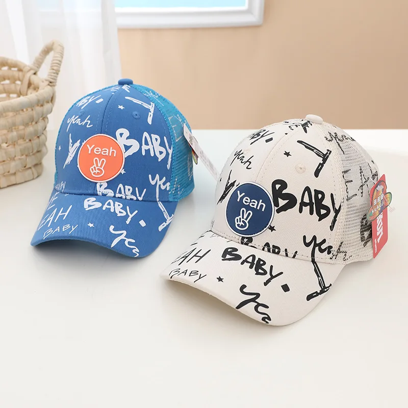 Schattige Peuter Baby Kids Baseball Caps Herfst Hoeden Nieuwe Cartoon Kinderen Pet Mode Verstelbare Jongen Meisje Snapback Hoed